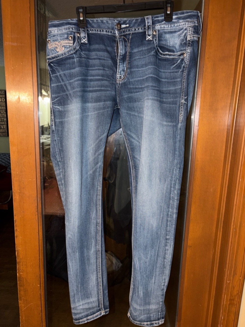 Women’s Rock Revival Easy Skinny Size 33
